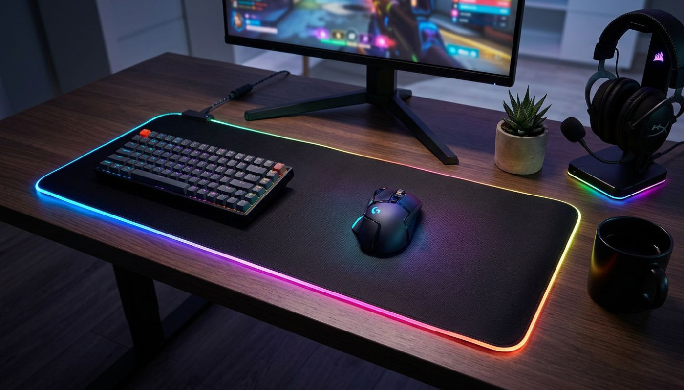 Tendances actuelles des tapis de souris RGB : Style et fonctionnalité